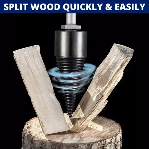 32mm Wood Log Splitter Drill Bit for Firewood & Outdoor Prep