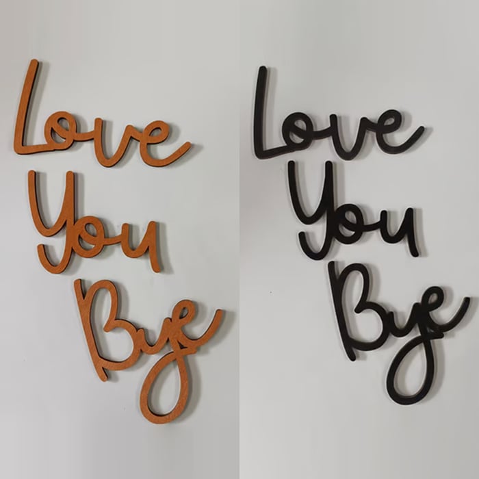 HearthSign Wall Lettering – No-Drill Decorative Script
