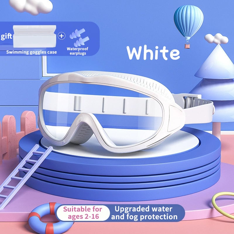 Kids' HD Swim Goggles – UV Protection and Anti-Fog Feature