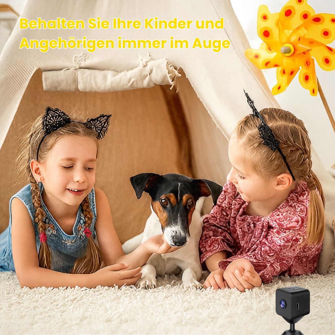 Compact Camera | Remote Live Viewing | Night Vision with Motion Sensors | SafeOrbit