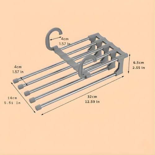 FlexiRack - Multi-Layer Clothes Hanger Organizer