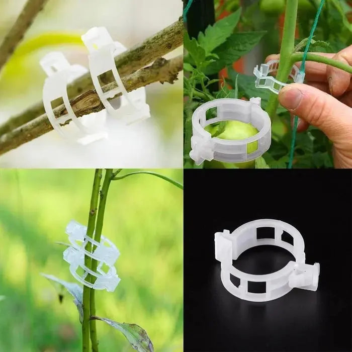GardenGuard Clips — Reusable Plant Support Clips for Garden Stems and Vines