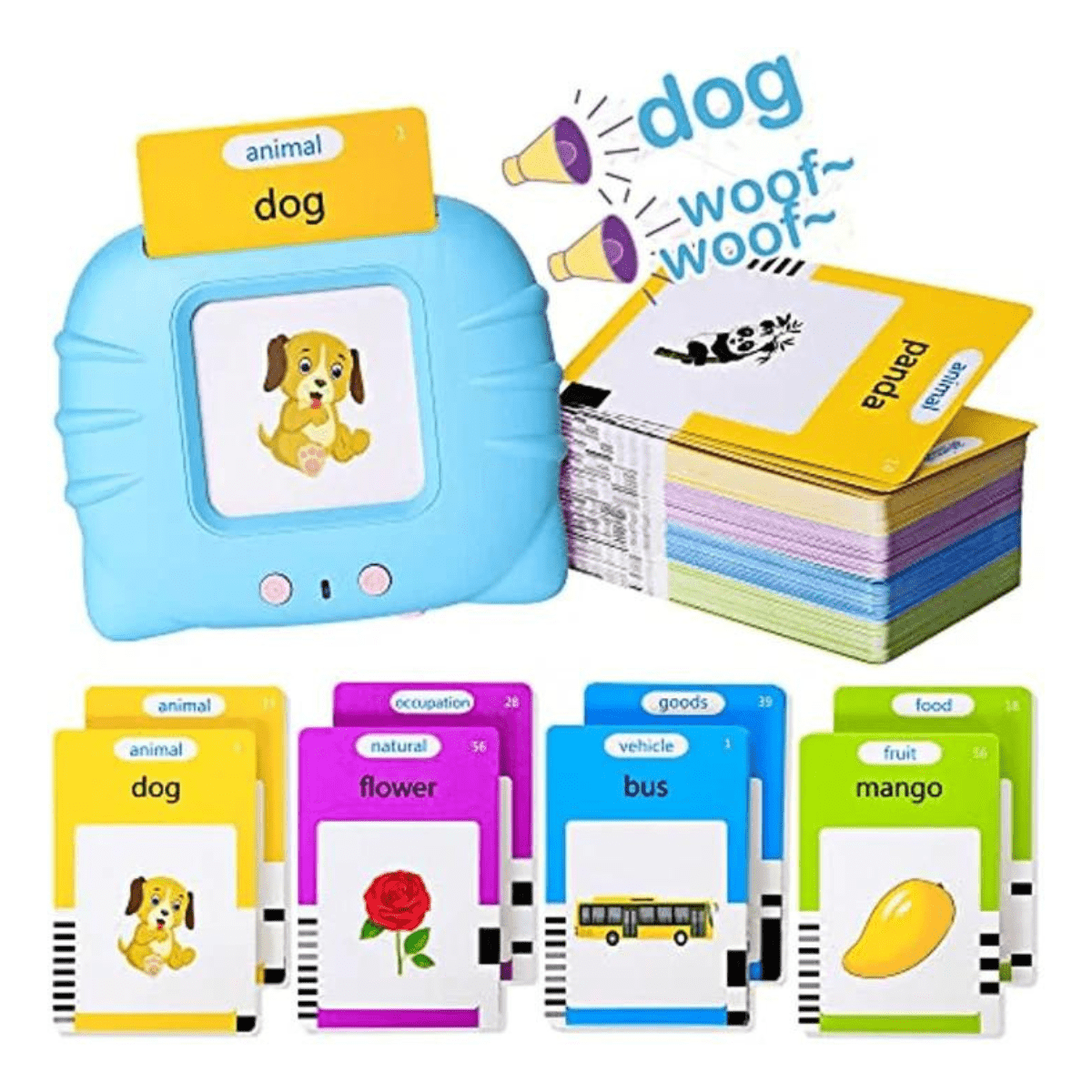 Educational Talking Flash Cards -  50% Off TODAY - Skaldo & Malin