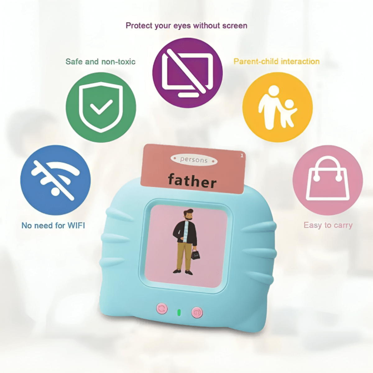 Educational Talking Flash Cards -  50% OFF TODAY - Skaldo & Malin