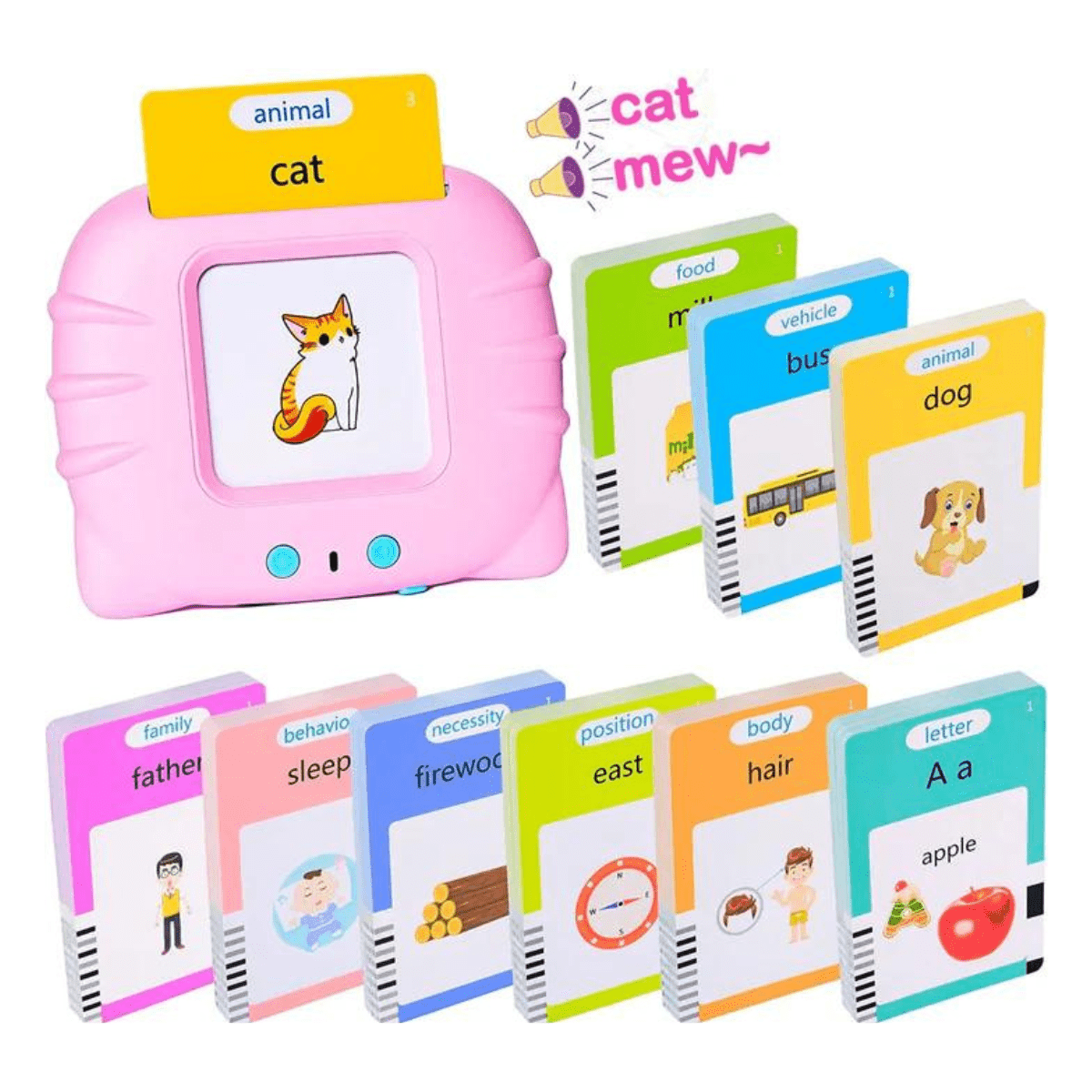 Educational Talking Flash Cards -  50% Off TODAY - Skaldo & Malin