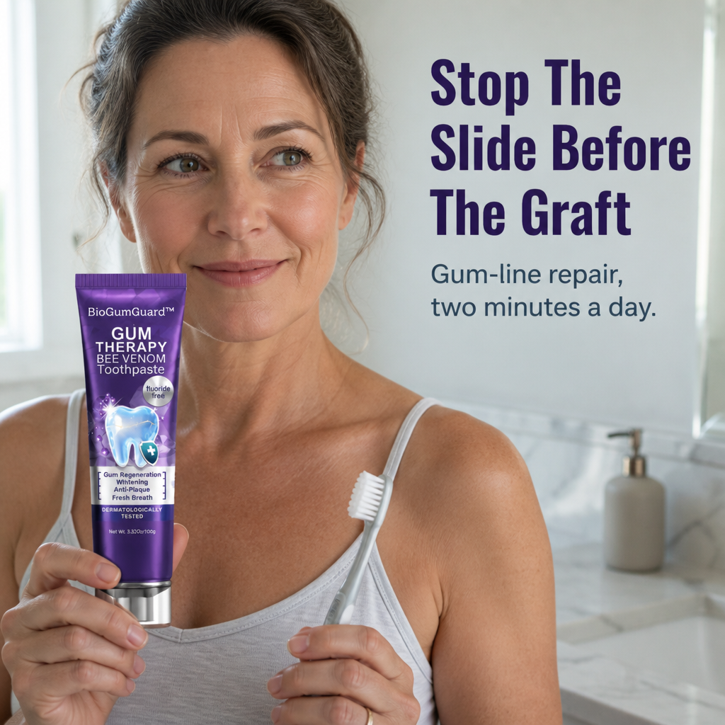 BioGumGuard™ — Soothe Sore Gums, Halt Recession, and Save the Teeth You Have