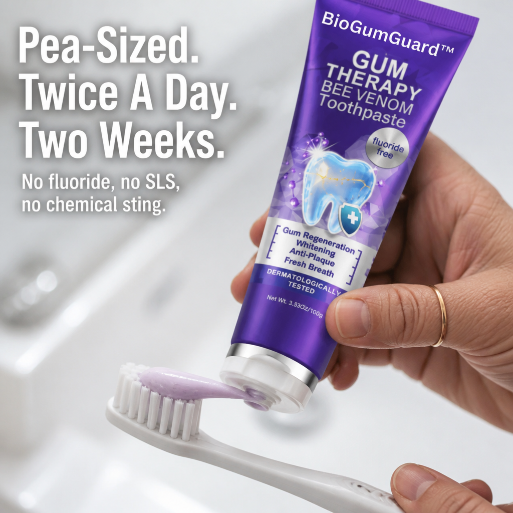 BioGumGuard™ — Soothe Sore Gums, Halt Recession, and Save the Teeth You Have