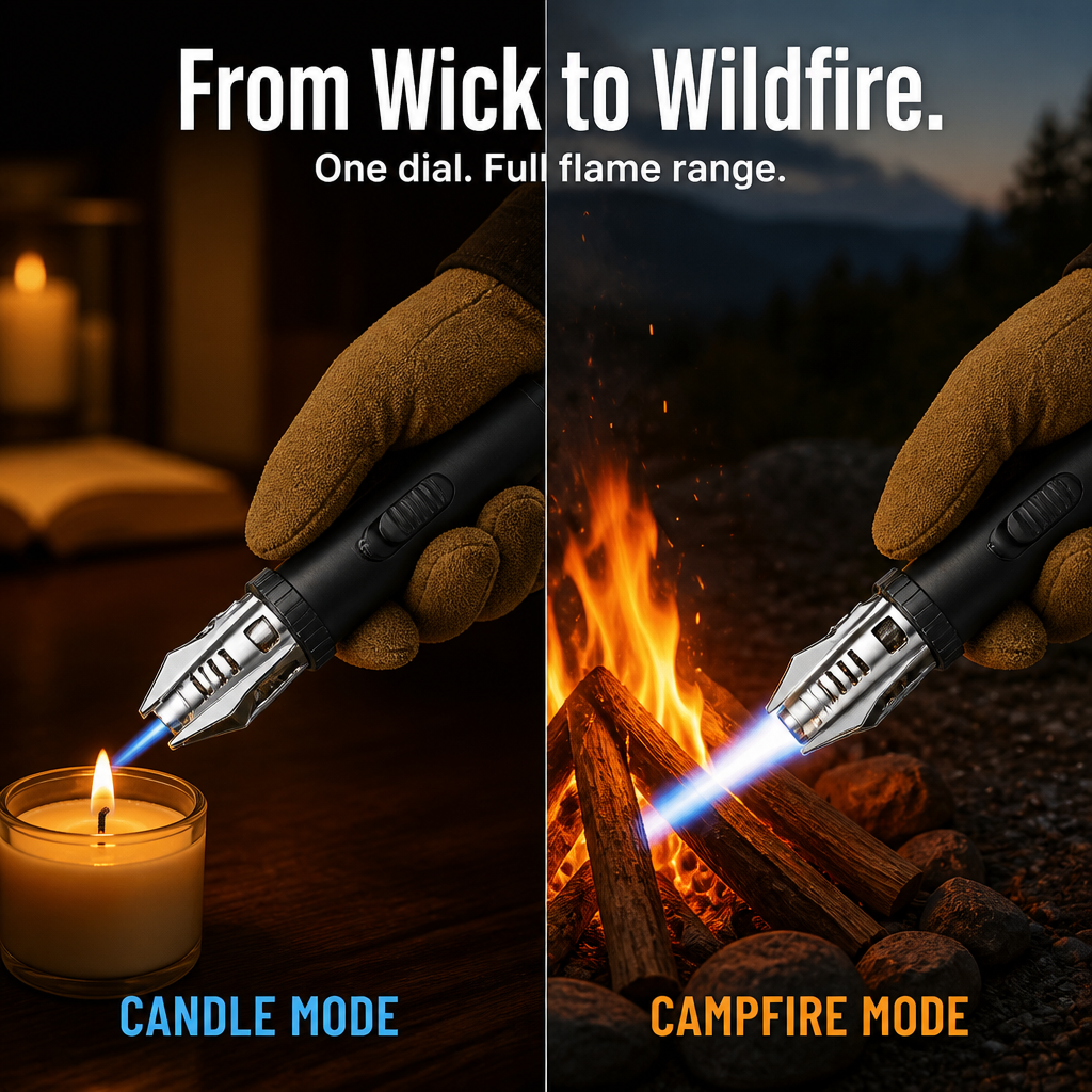 BlazeForce™ — Light Anything in Any Weather With One Steady Jet Flame