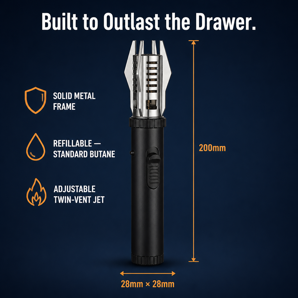 BlazeForce™ — Light Anything in Any Weather With One Steady Jet Flame