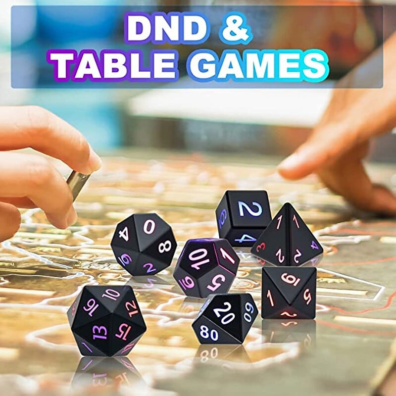 Light-Up Dice – Bring Your Game to Life with Magical Illumination!