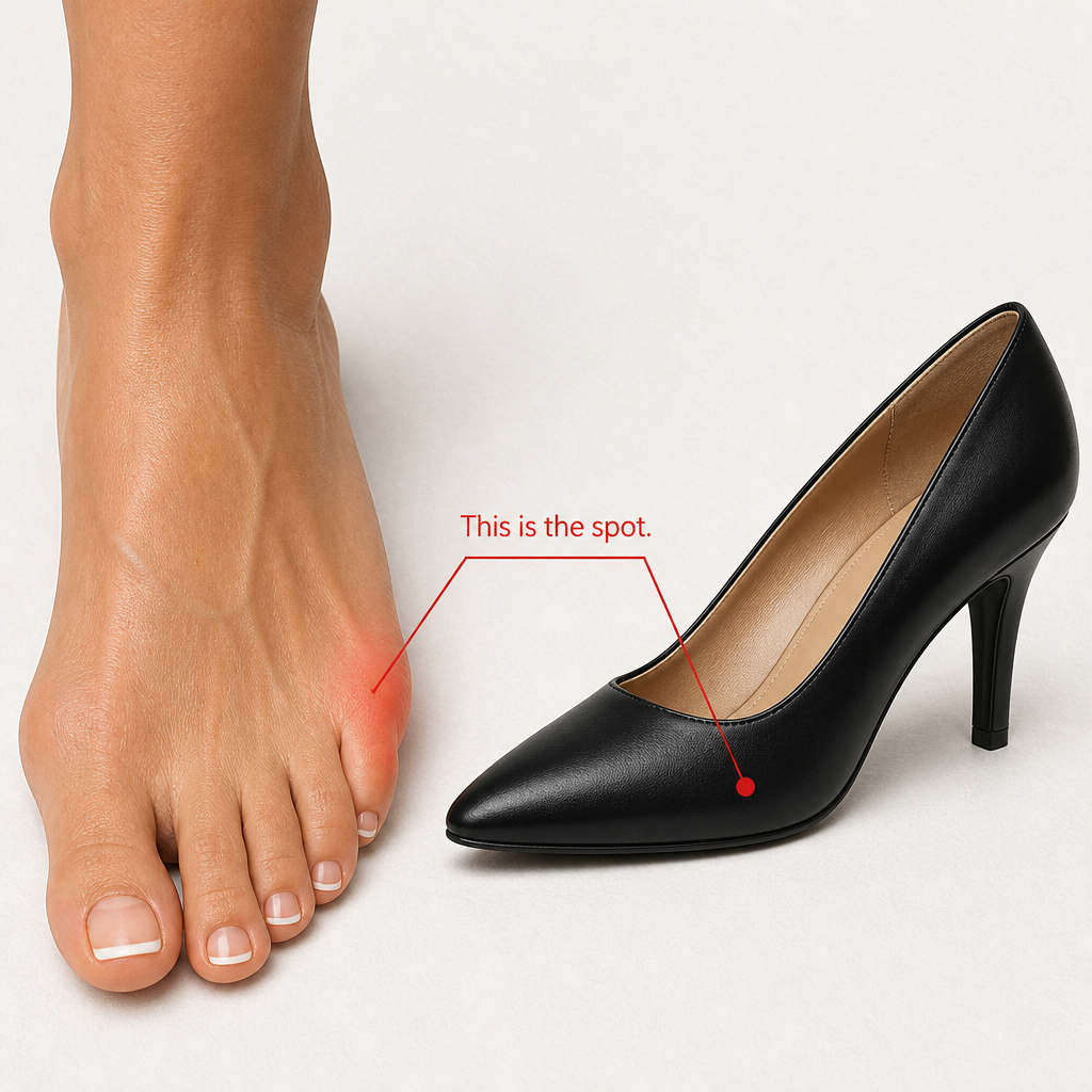 FootEase™ — Stretch Tight Shoes Wider & Longer Overnight, No Cobbler Needed