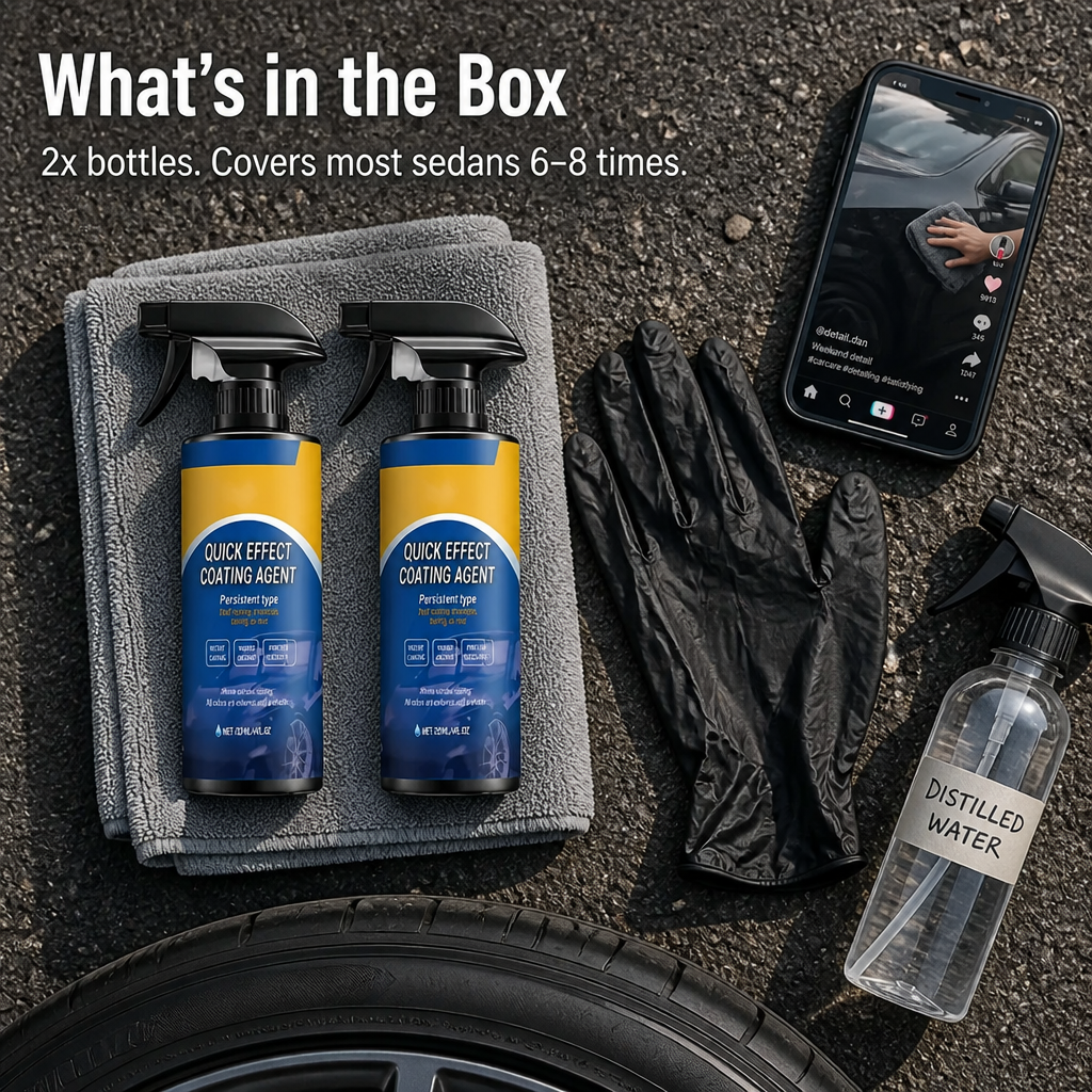 CarVanta™ — Spray, Wipe & Lock In Showroom Shine in Minutes