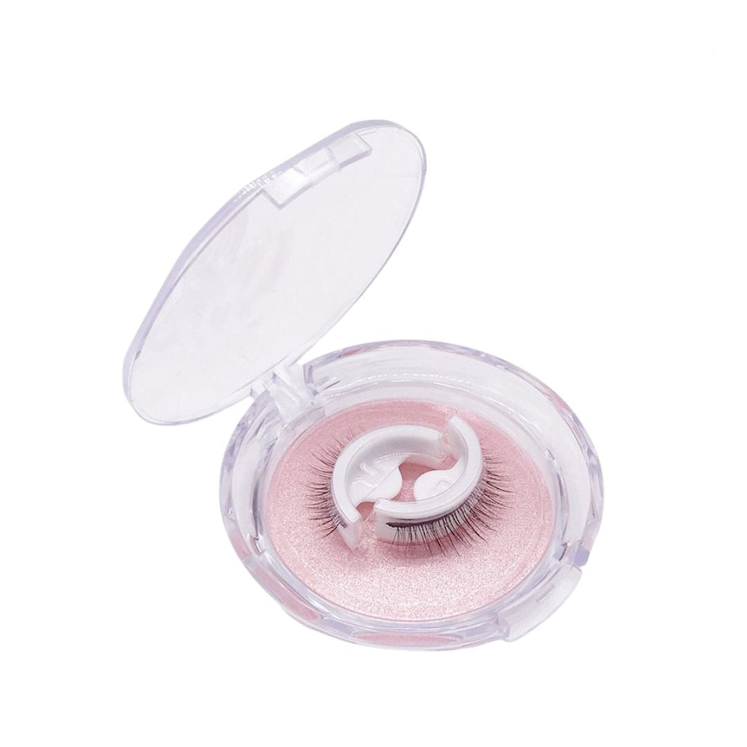 LashLuxe Self-Adhesive Reusable False Eyelash Set for Natural Eye Makeup