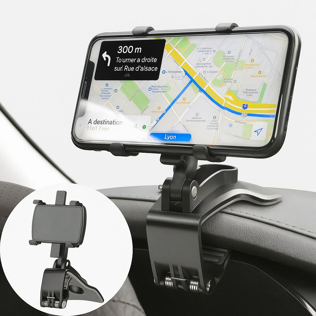 DashGrip™ — Lock Your Phone Steady for Safer, Stress-Free Drives