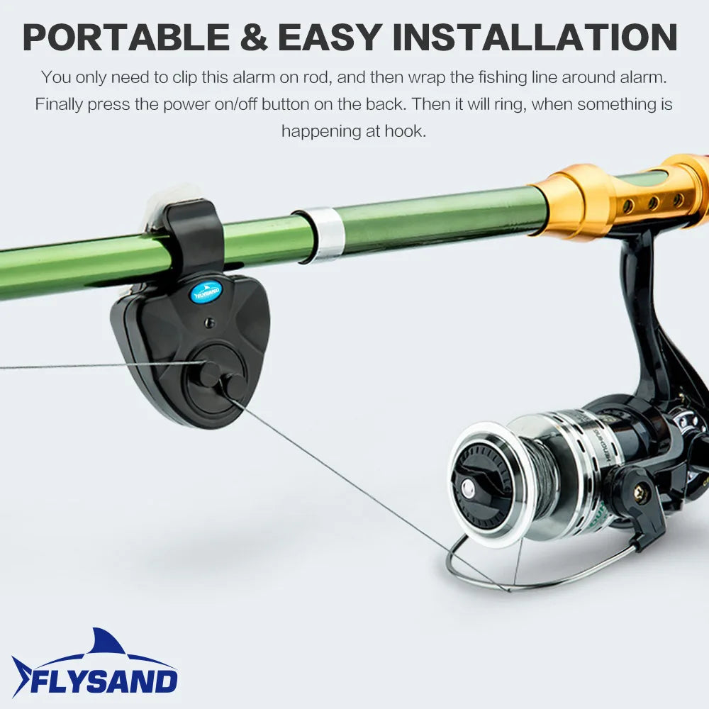 Bright LED Bite Alert for Electronic Fishing Rods