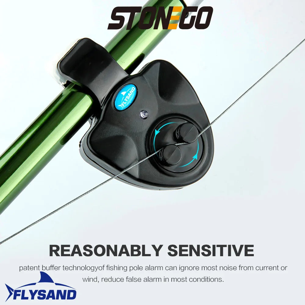 Bright LED Bite Alert for Electronic Fishing Rods
