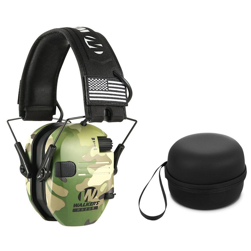 Hearing Protection Earmuffs with Electronic Noise Cancellation