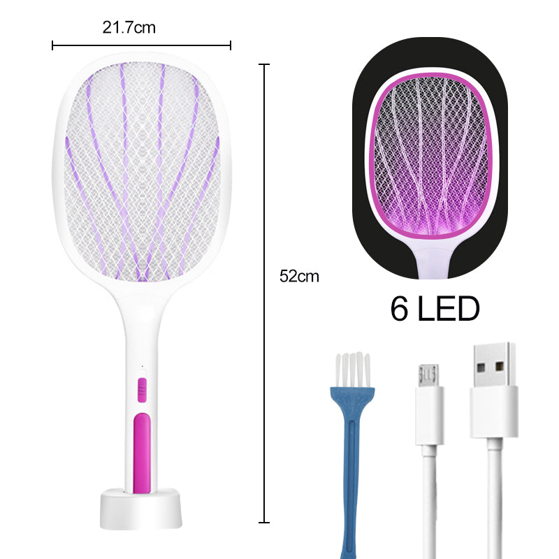 Dual-Function Insect Control – Electric Fly Swatter and Mosquito Zapper