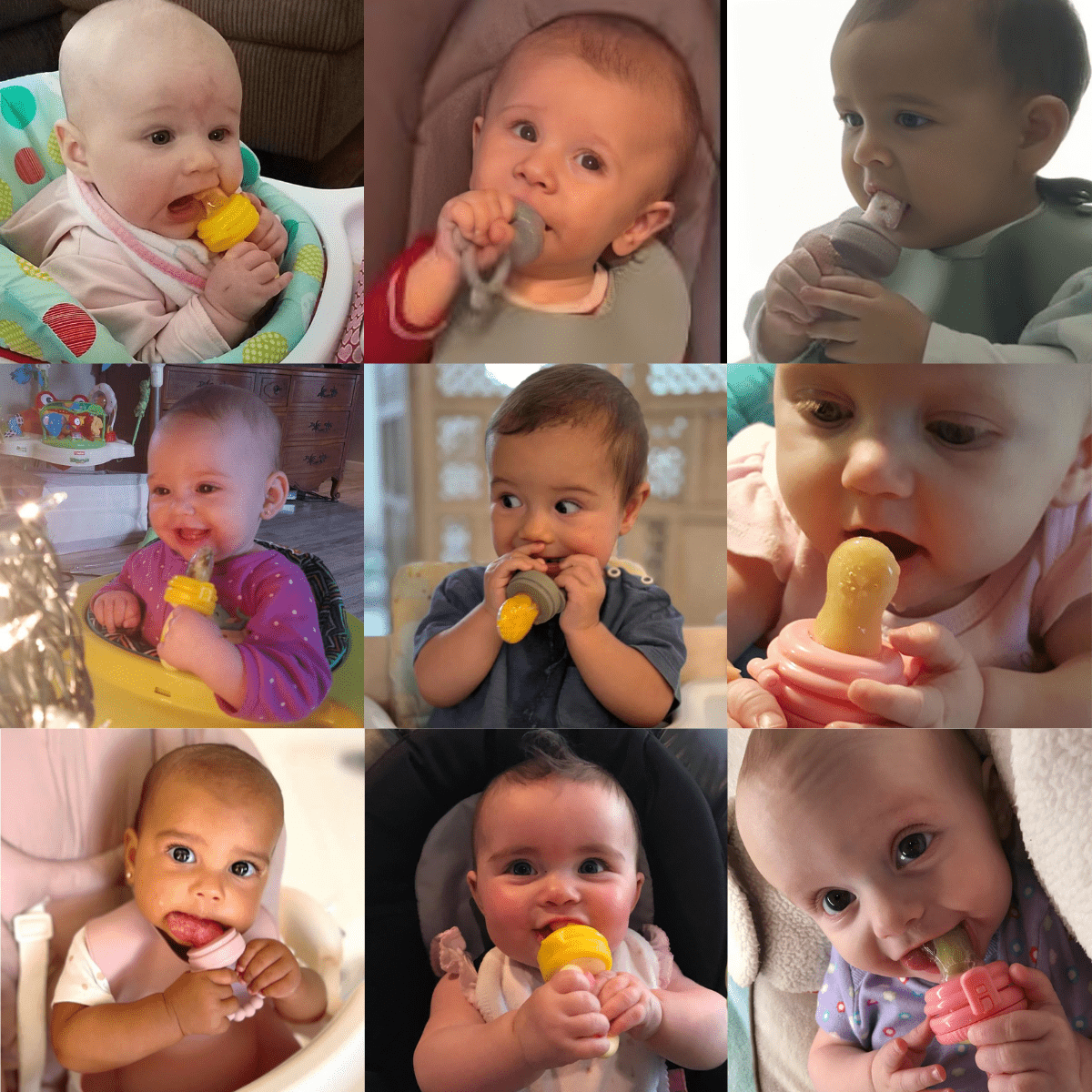 Elmo Food Pacifier and Freeze Storage -  50% Off TODAY - Skaldo & Malin