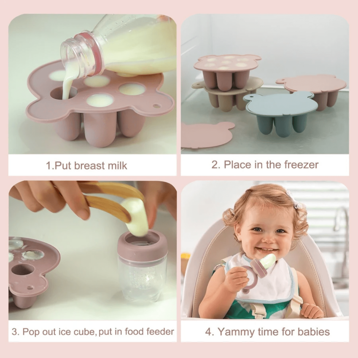 Elmo Food Pacifier and Freeze Storage -  50% Off TODAY - Skaldo & Malin
