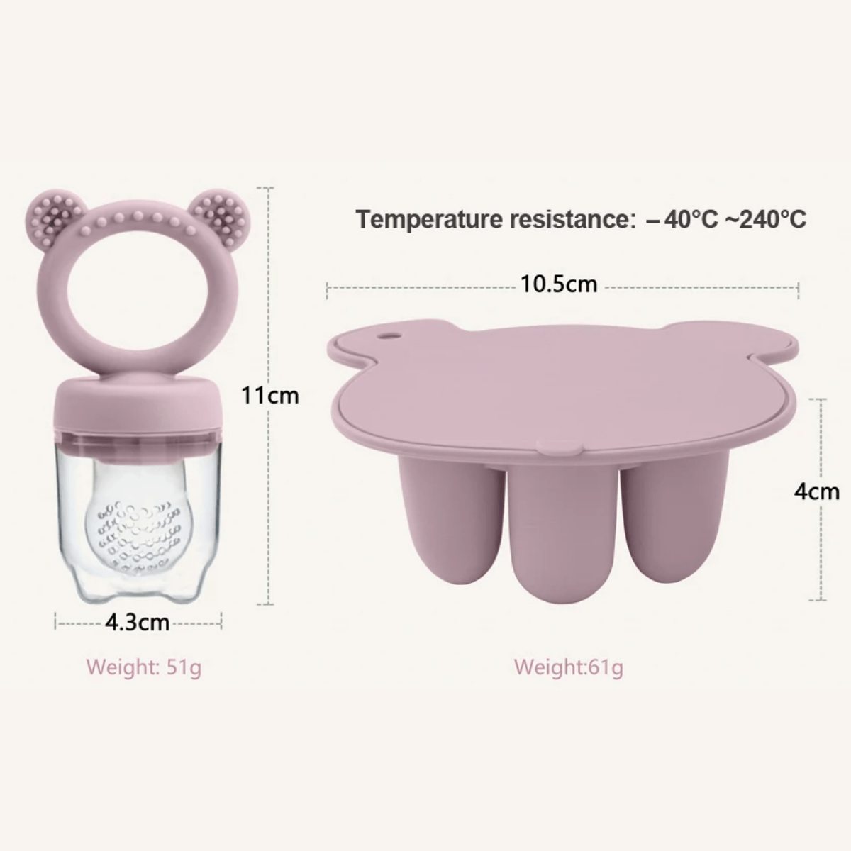 Elmo Food Pacifier and Freeze Storage -  50% Off TODAY - Skaldo & Malin
