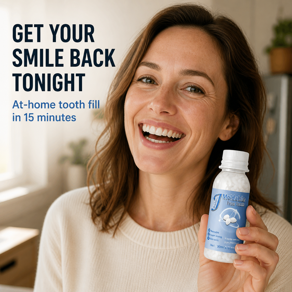 BrightFix™ — Refill a Chipped or Missing Tooth at Home in Minutes
