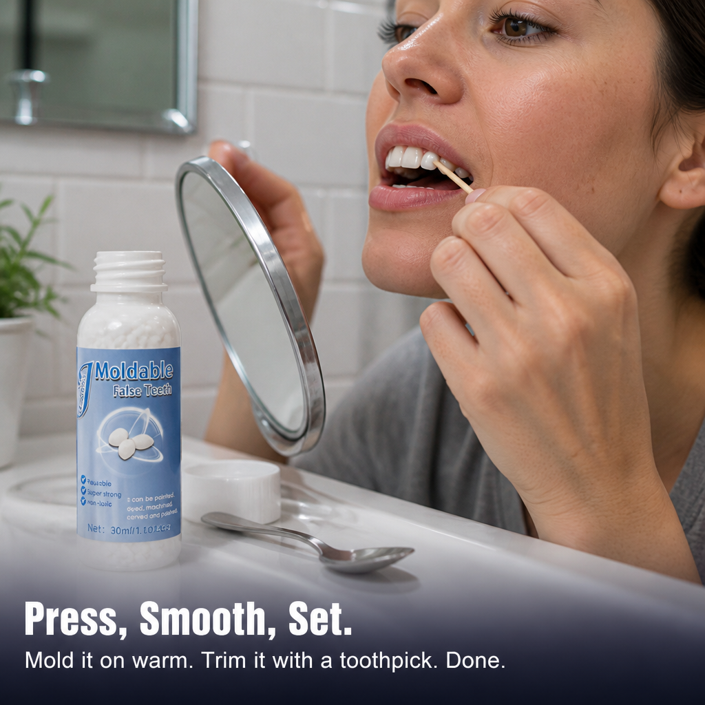 BrightFix™ — Refill a Chipped or Missing Tooth at Home in Minutes