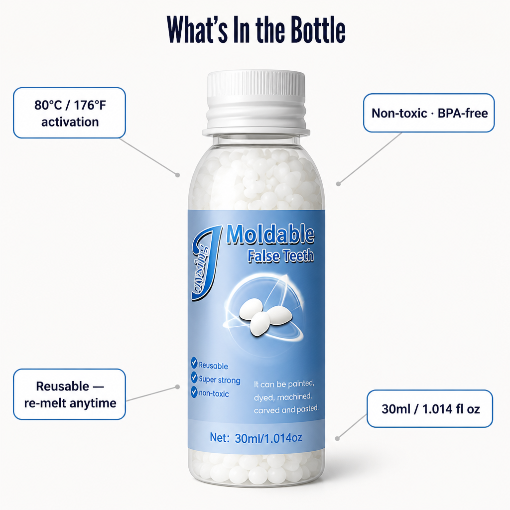 BrightFix™ — Refill a Chipped or Missing Tooth at Home in Minutes