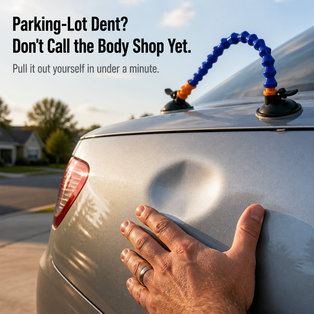 DentEasePro™ — Pull Parking-Lot Dents Out of Your Car in Under a Minute