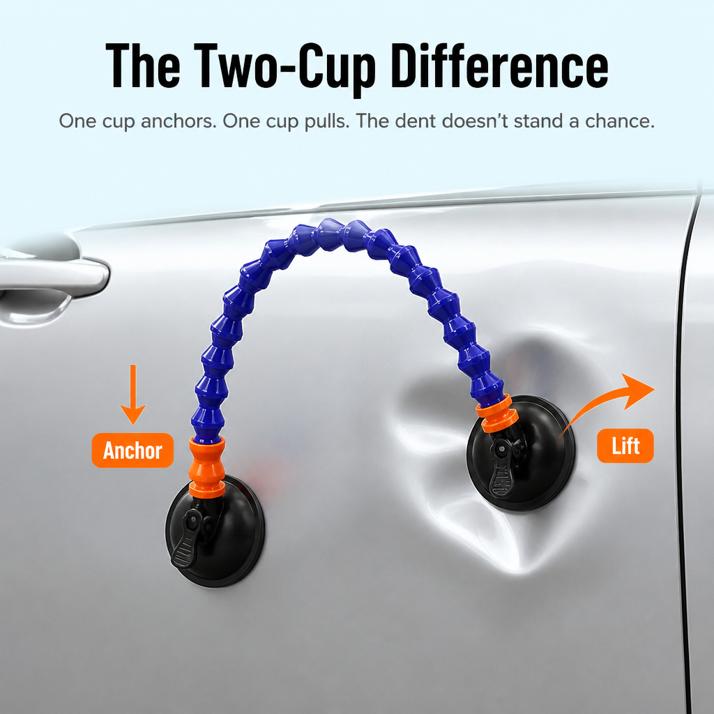 DentEasePro™ — Pull Parking-Lot Dents Out of Your Car in Under a Minute