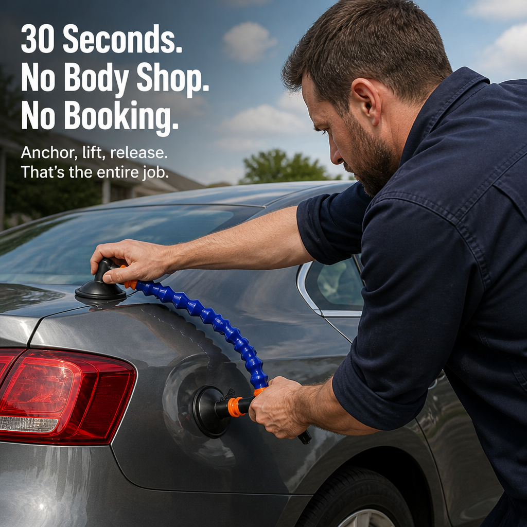 DentEasePro™ — Pull Parking-Lot Dents Out of Your Car in Under a Minute