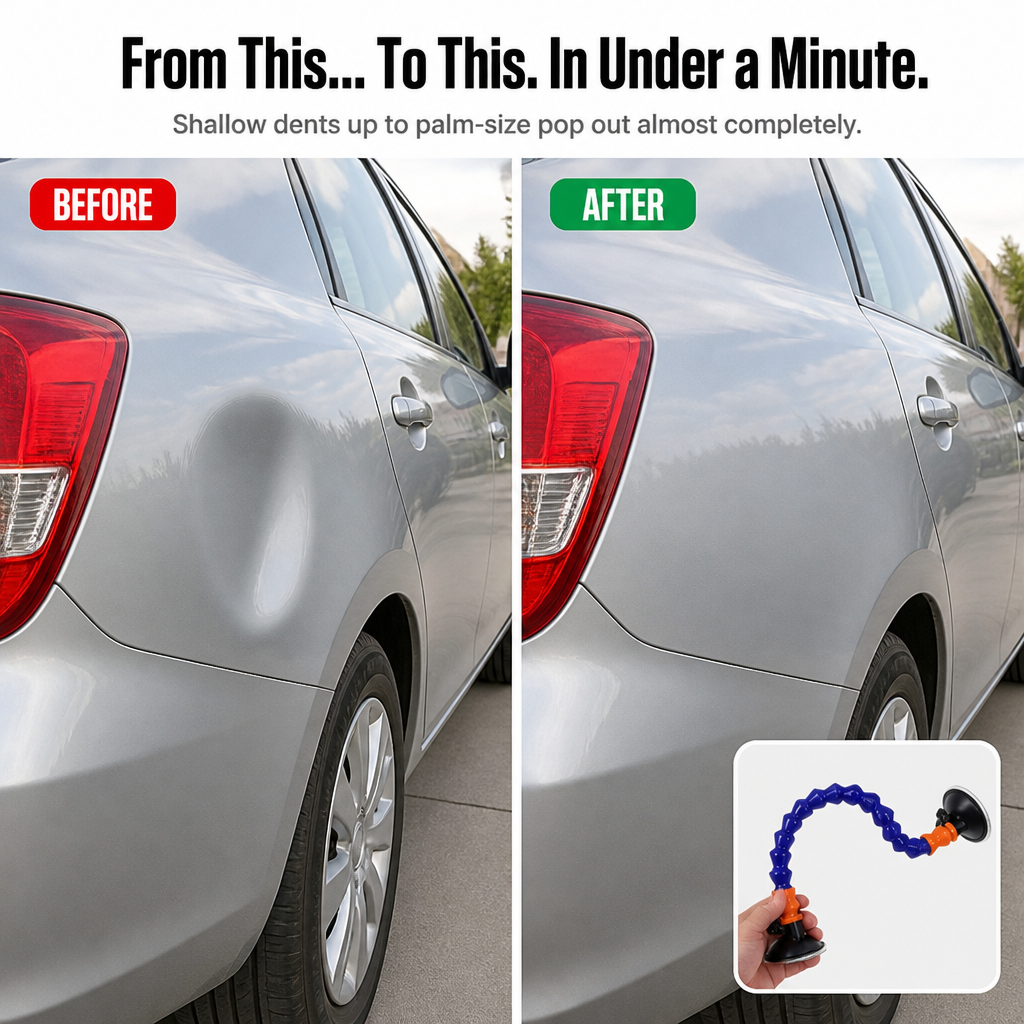 DentEasePro™ — Pull Parking-Lot Dents Out of Your Car in Under a Minute