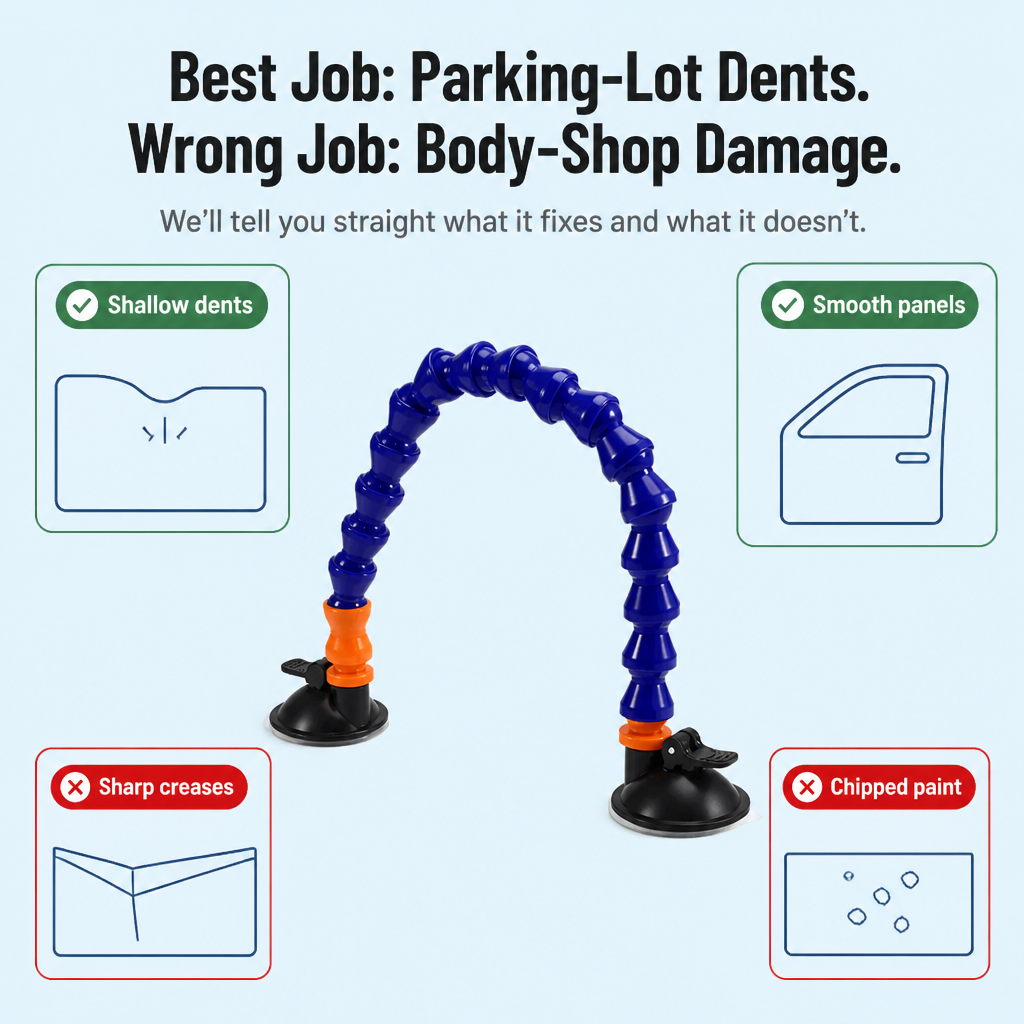 DentEasePro™ — Pull Parking-Lot Dents Out of Your Car in Under a Minute