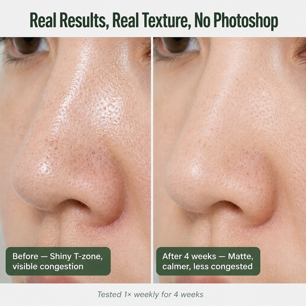 LioraPure™ — Sweep On Green Tea Clay In 30 Seconds, Rinse Off In 10