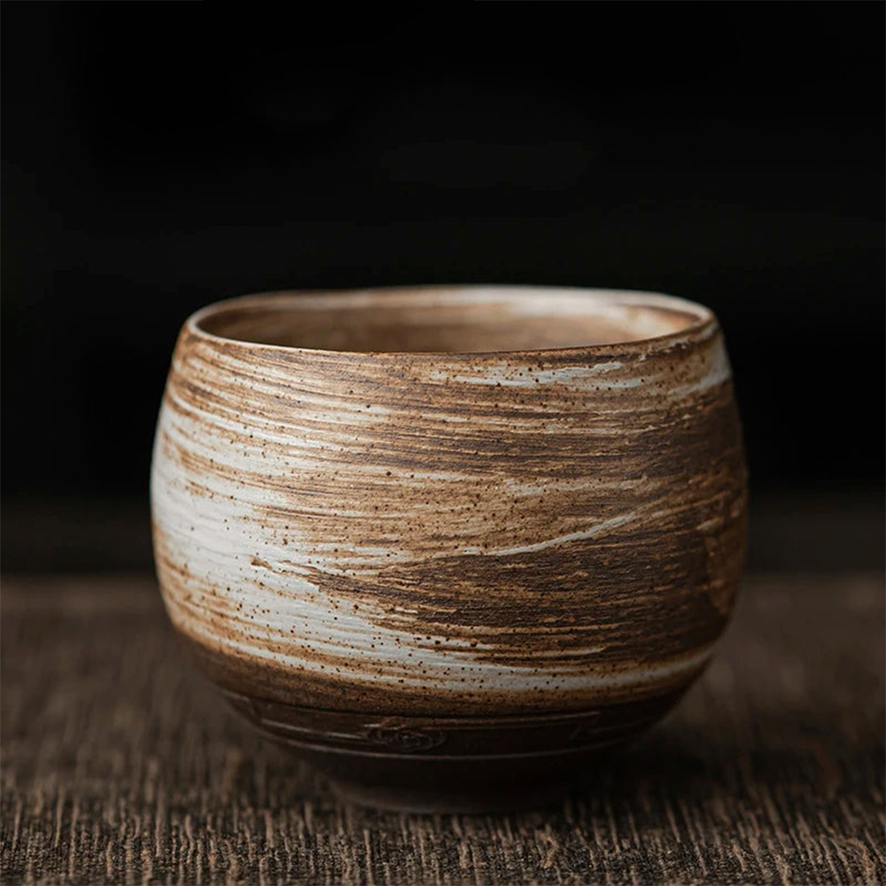RusticBrew - Handmade Ceramic Espresso Cups Set