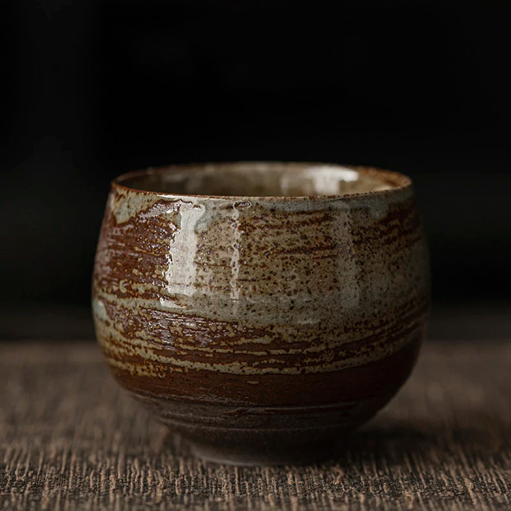 RusticBrew - Handmade Ceramic Espresso Cups Set
