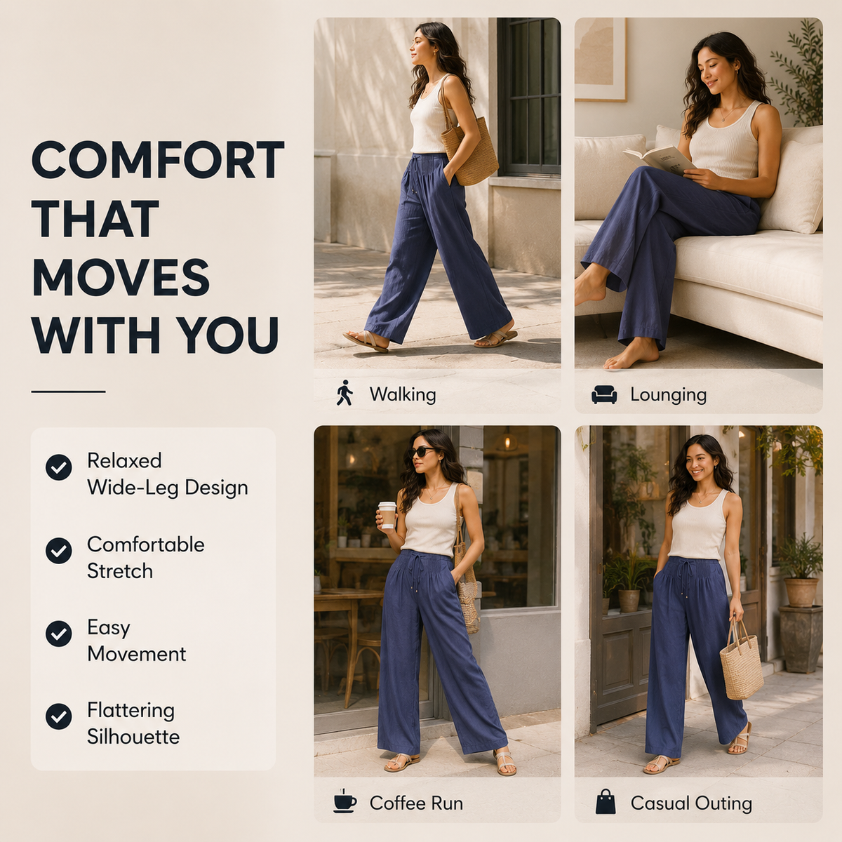 BreeziFlow — Light-as-Air Comfort That Moves With You All Day Long