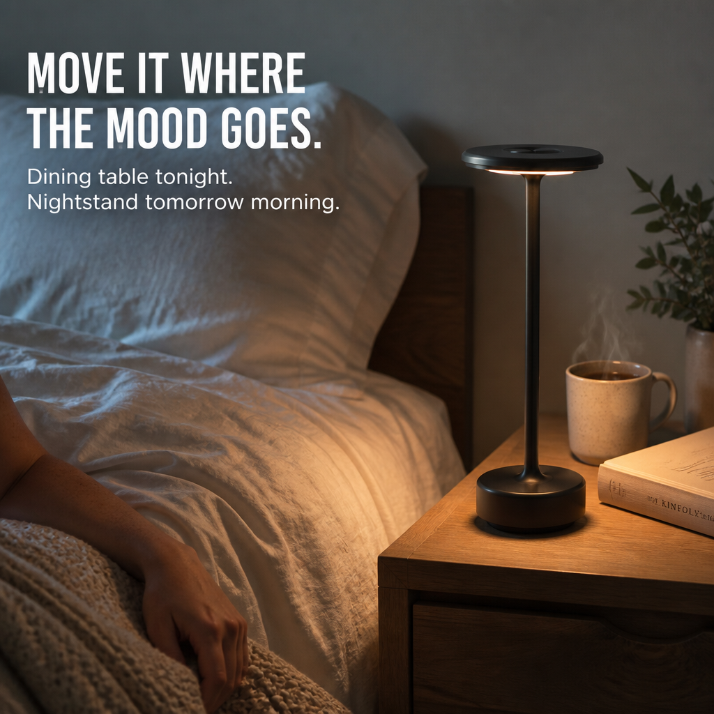 HaloLume™ — Escape the Chaos with 18 Hours of Perfect, Portable Glow