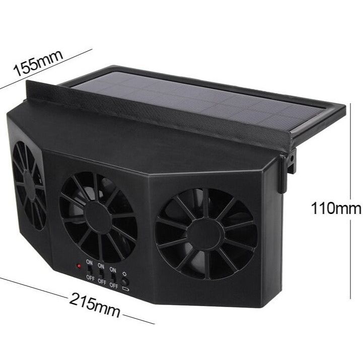 Auto Solar Ventilating Fan for Car