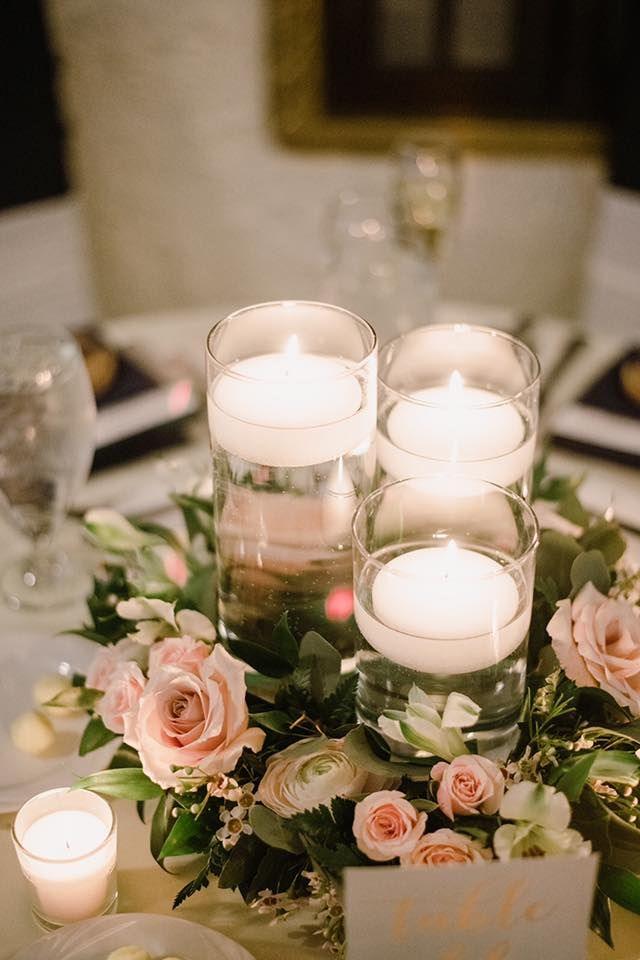 24 Pack Waterproof Flameless Floating Tealights for Wedding Centerpieces - Hibrides