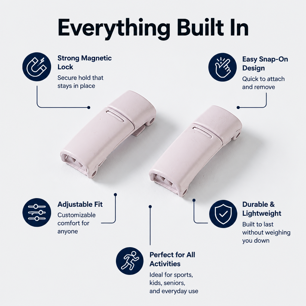 GlideSnap — Snap On Instant Comfort and Lock in Freedom All Day