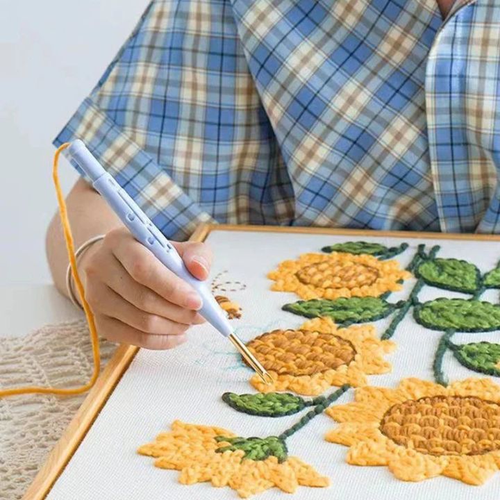 Embroidery Kit | Accurate Embroidery Technique | Ergonomic Handle Comfort | StitchSage