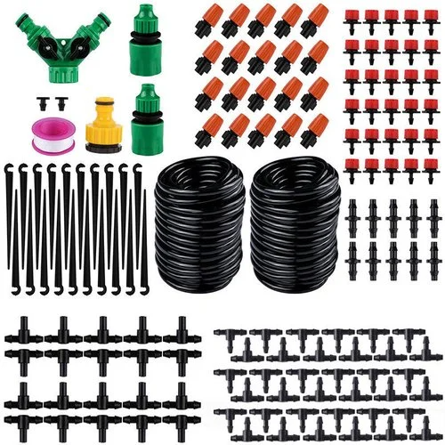 Garden Drip Irrigation Kit with Adjustable Sprayers