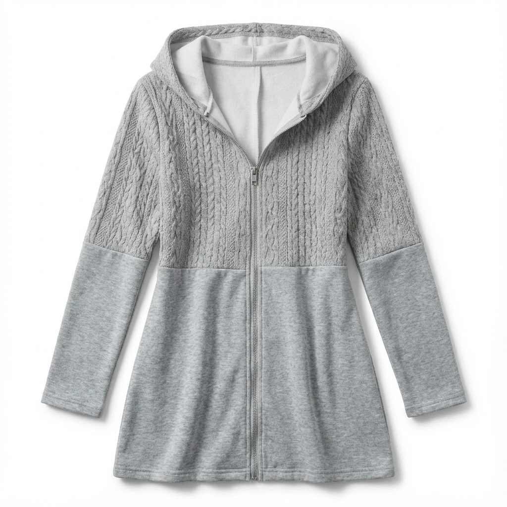 ComfortLux™ – Hooded Zip Jacket