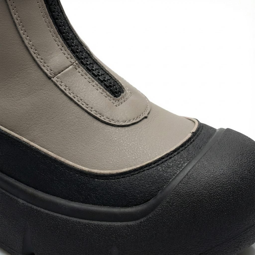 Insulated Zip Winter Boots for Cold-Weather Wear