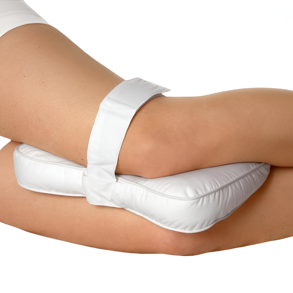 Memory Foam Knee Pillow with Adjustable Leg Strap