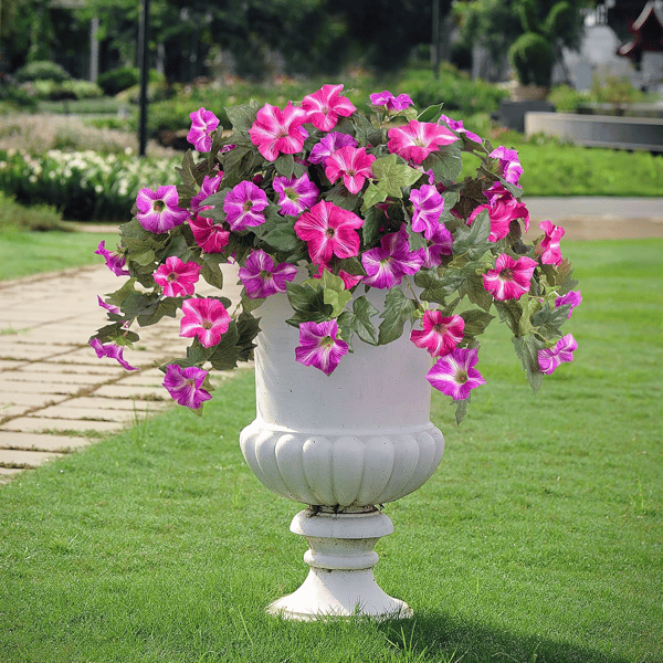 EverBloom - Artificial Petunia Hanging Basket