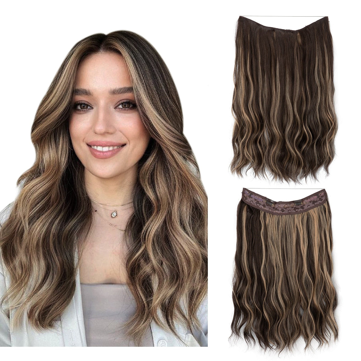 HaloGlow — Insta-Boost Your Confidence with Seamless, Head-Turning Hair