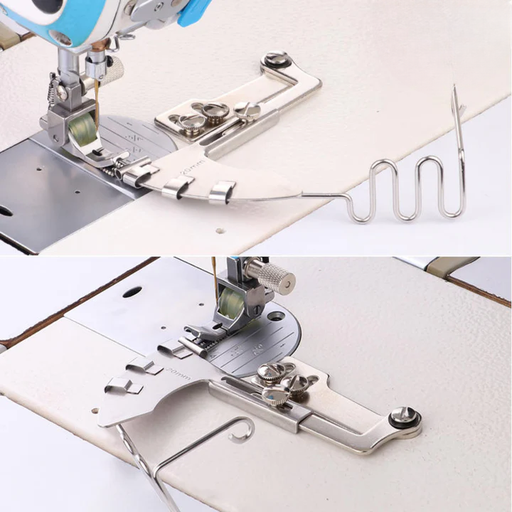 Double Fold Bias Tape Binder | Automatic Double Fold Direction | Stainless Steel | SeamGuide