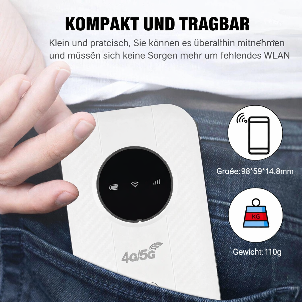 Mobile Wi-Fi Router | 4G LTE Hotspot | Portable & Fast | NetLink